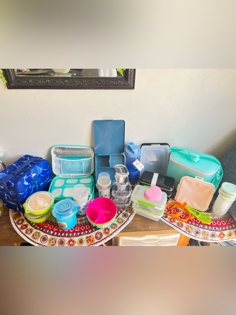 Lunch Togo Bento Snack Lunch Boxes Coolers Lot Bundle